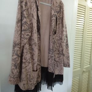 Beautiful Pink and Black Logo lounge by Lori Goldstein hoodie